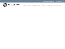 Tablet Screenshot of millennialenergy.com
